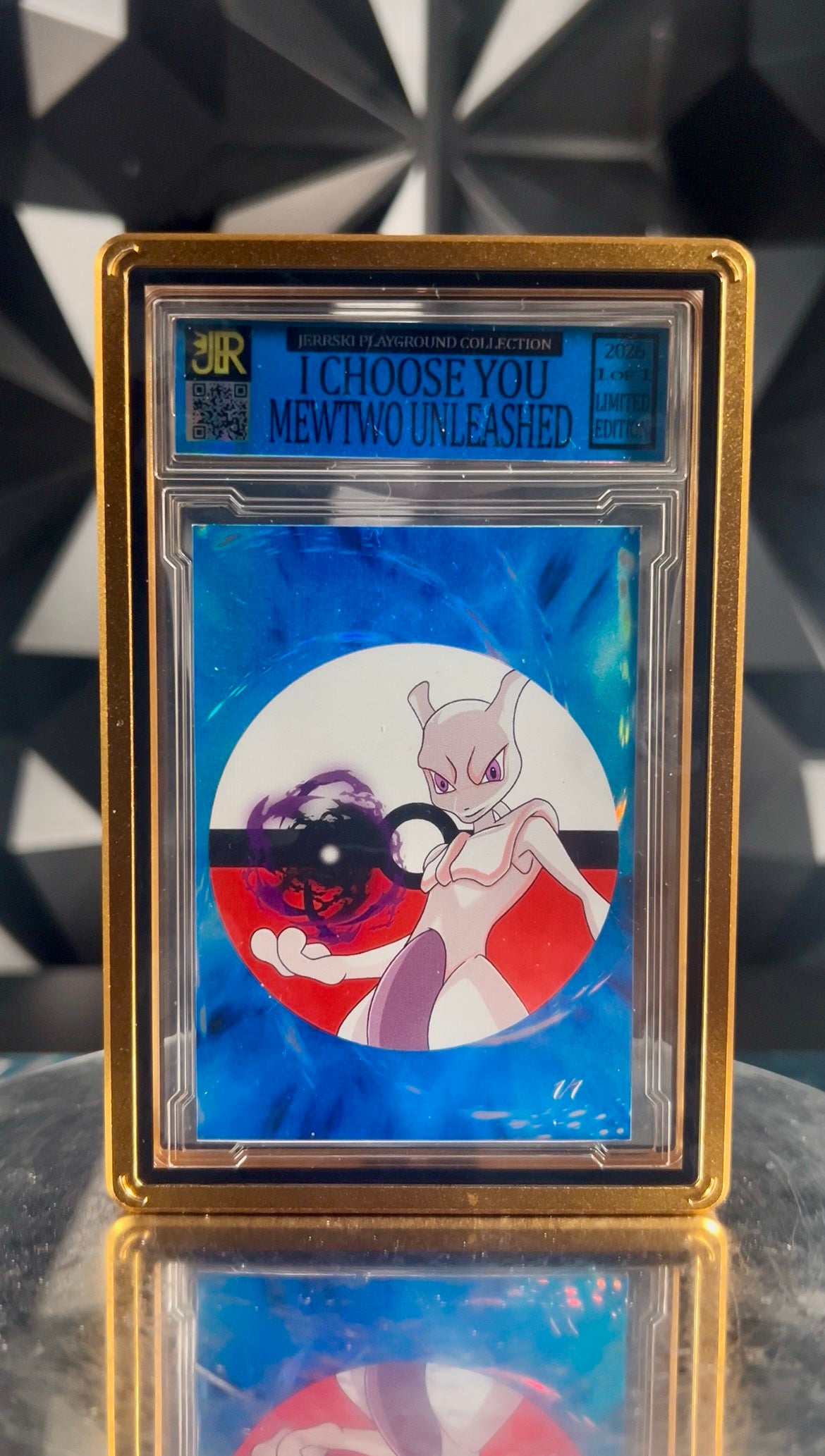 I Choose You Mewtwo Unleashed Mystery Slab