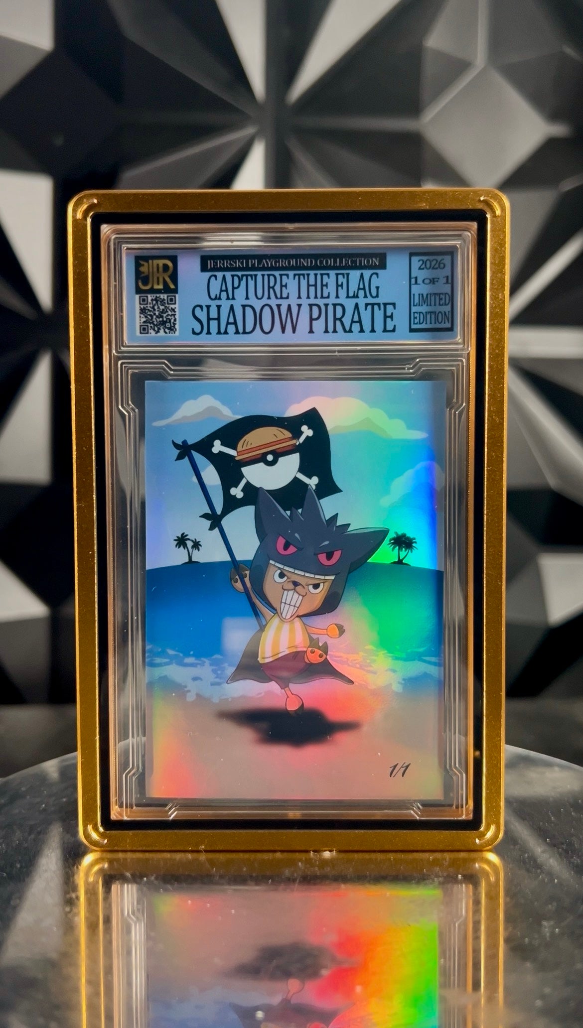 Capture the Flag Pirate Captain Mystery Slab