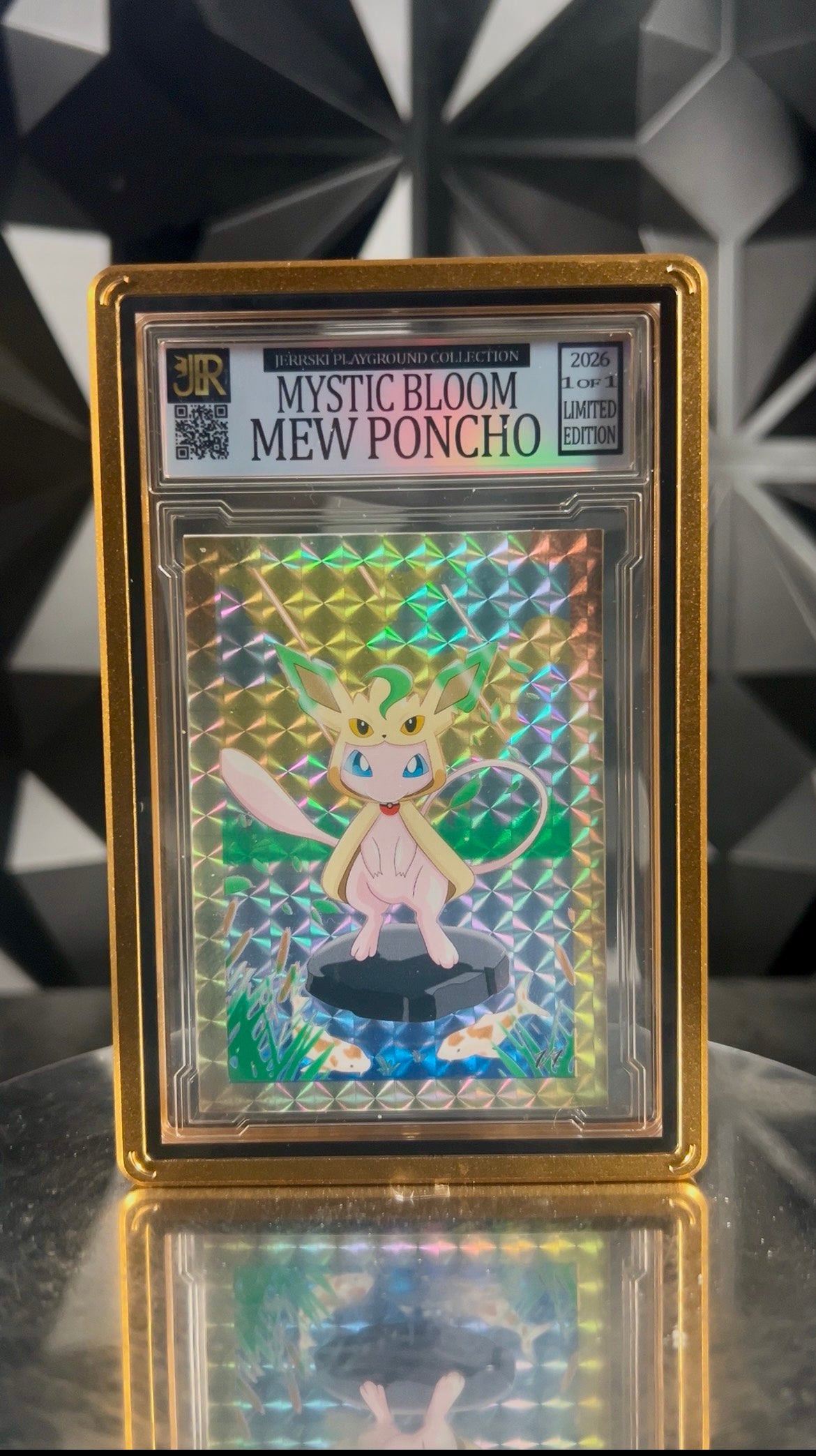 Mystic Bloom Mew  Poncho Mystery Slab